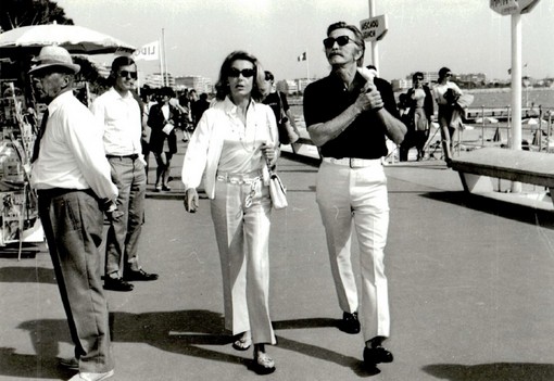CiaoViva Cannes 2017 - Kirk Douglas et sa femme 1970